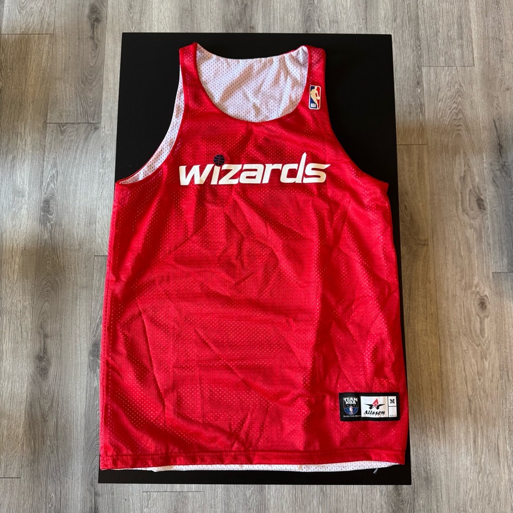 Men’s NBA Alleson Athletic Washington Wizards Mesh Reversible #14 Jersey Size M